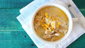 Sopa de Maíz y Pollo
